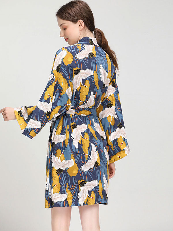 Robe de Chambre en Satin pour Femme "Velours de Satin" | Pyjama Shop