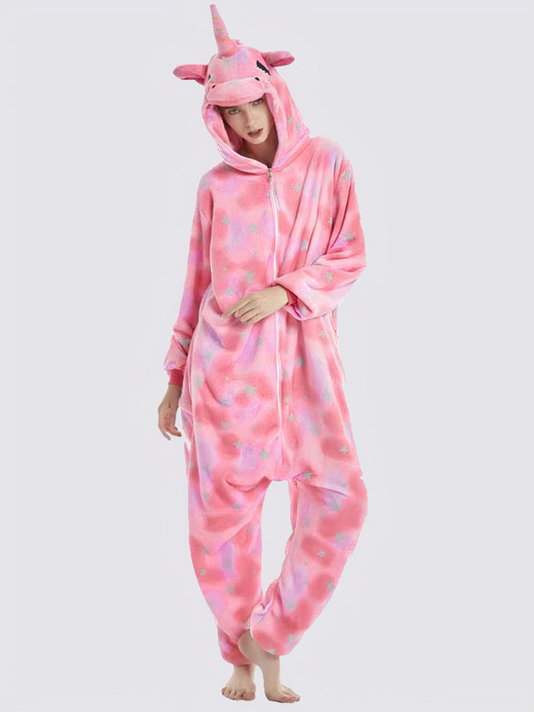 Combinaison Pyjama Femme "Licorne Rose Temma" | Pyjama Shop