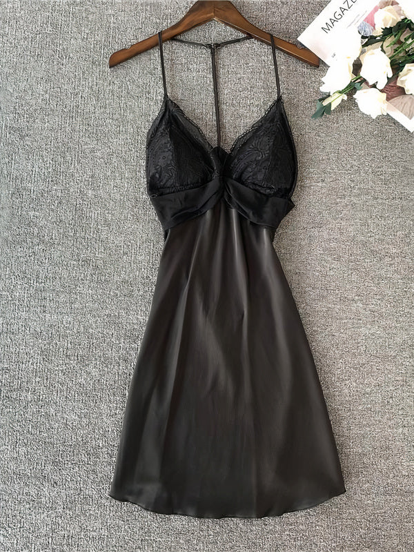 Nuisette Raffiné en Dentelles "Noir" | Pyjama Shop