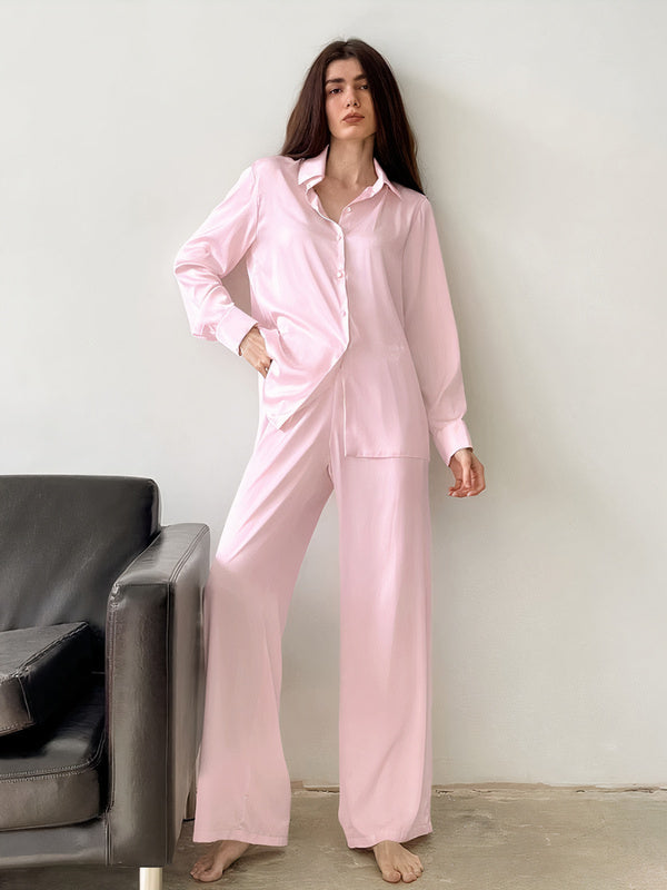Pyjama deux pièces ample pour femme "Rose" | Pyjama Shop
