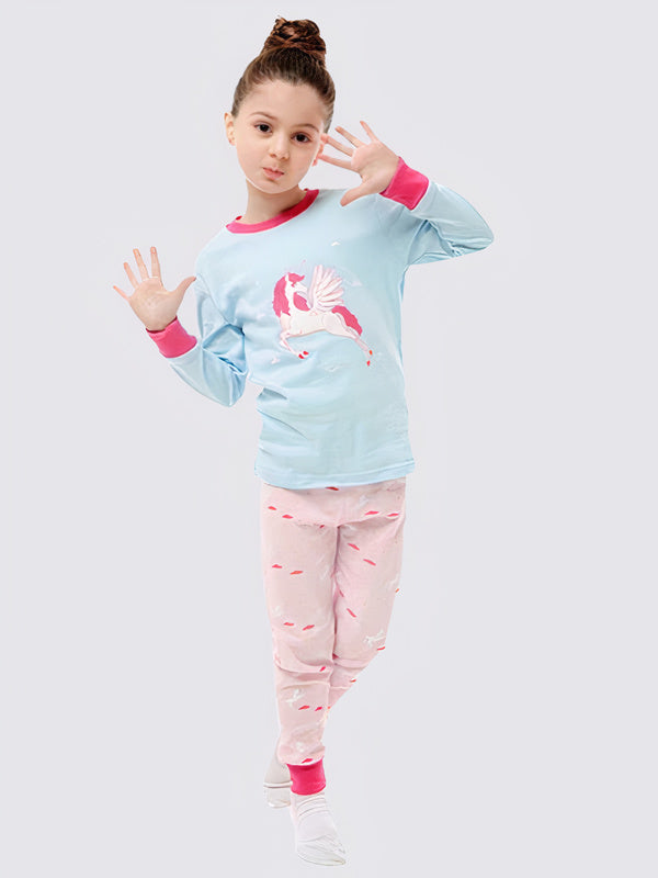 Pyjama Fille "Licorne Angélique" | Pyjama Shop