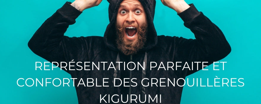 REPRÉSENTATION PARFAITE ET CONFORTABLE DES GRENOUILLÈRES KIGURUMI
