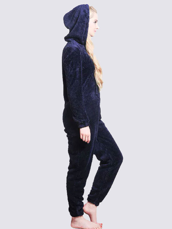 Combinaison Pyjama Pour Femme "Bleu Marine" | Pyjama Shop