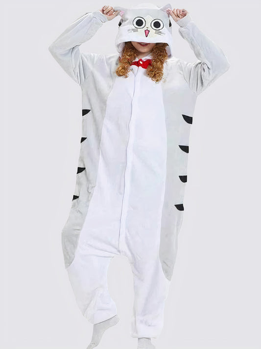 Combinaison Pyjama Femme "Chat Mignon" | Pyjama Shop