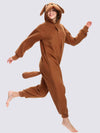 Combinaison Pyjama Pour Femme &quot;Chien Brun&quot; | Pyjama Shop