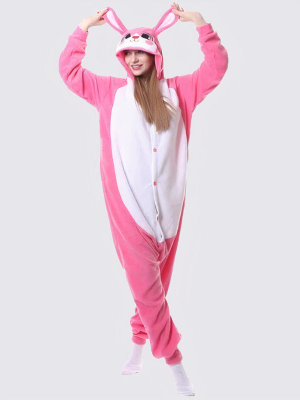 Combinaison pyjama femme lapin sale