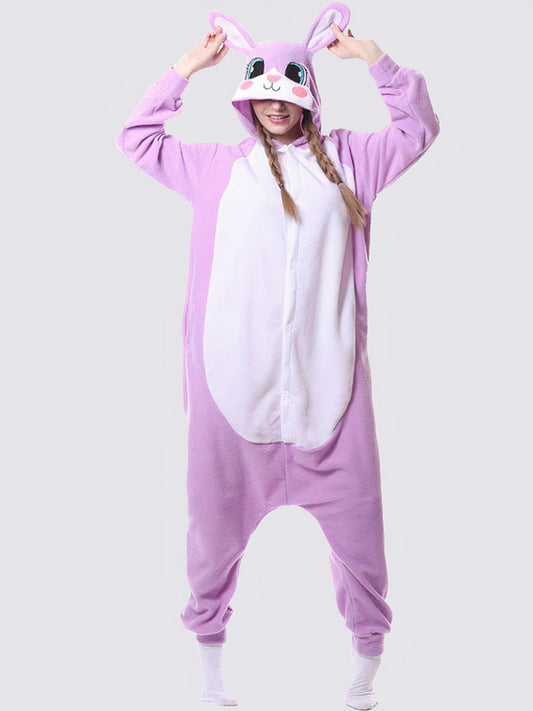 Combinaison Pyjama Femme "Lapin Violet" | Pyjama Shop