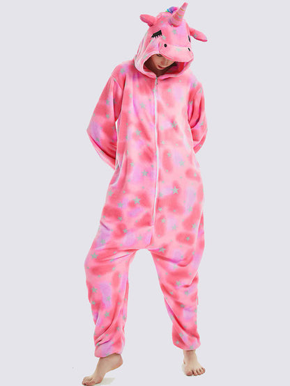 Combinaison Pyjama Pour Femme "Licorne Rose Temma" | Pyjama Shop