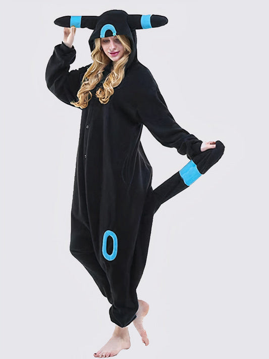 Combinaison Pyjama Femme "Noctali Umbréon Bleu" | Pyjama Shop