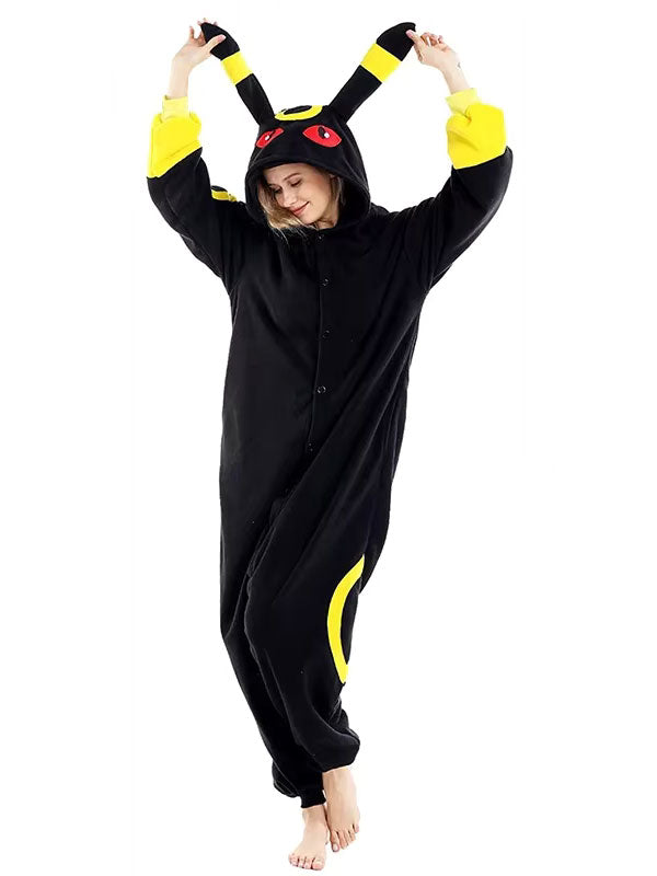 Combinaison Pyjama Femme "Noctali Umbréon Jaune" | Pyjama Shop