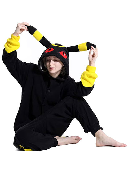 Combinaison Pyjama Femme "Noctali Umbréon Jaune" | Pyjama Shop