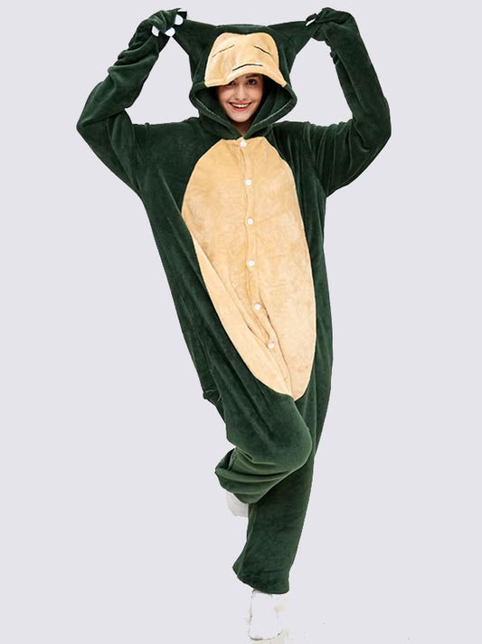 Combinaison Pyjama Pour Femme "Ronflex Vert" | Pyjama Shop