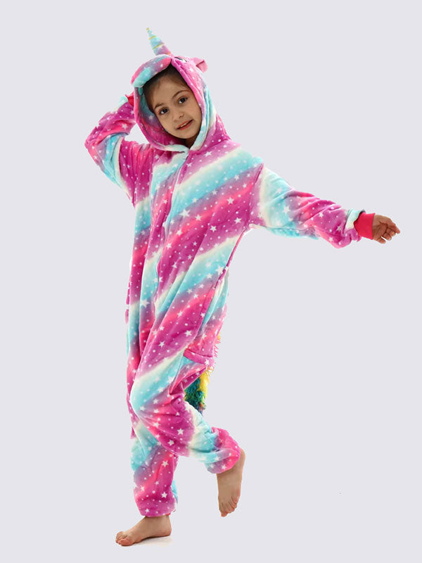 Combinaison Pyjama Pour Fille "Licorne Étoilée" | Pyjama Shop