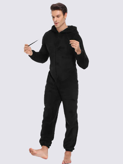 Combinaison Pyjama Pour Homme "Black" | Pyjama Shop