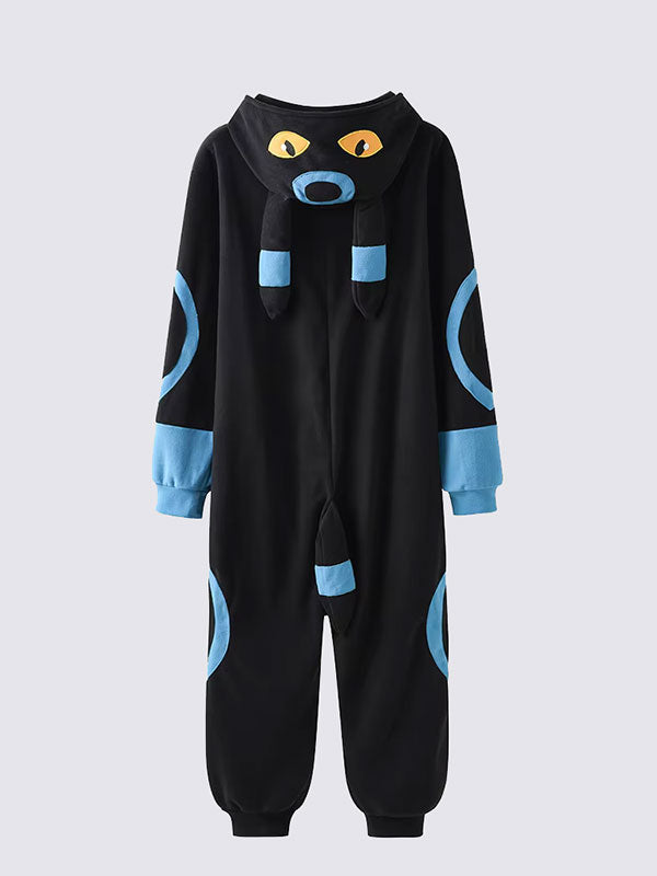 Combinaison Pyjama Pour Homme "Chat Nocturne Bleu" | Pyjama Shop