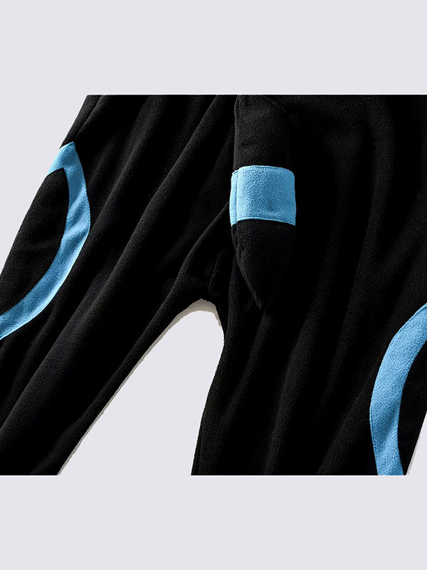 Combinaison Pyjama Pour Homme "Chat Nocturne Bleu" | Pyjama Shop