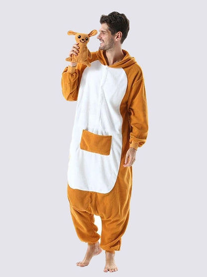 Combinaison Pyjama Pour Homme "Kangourou"