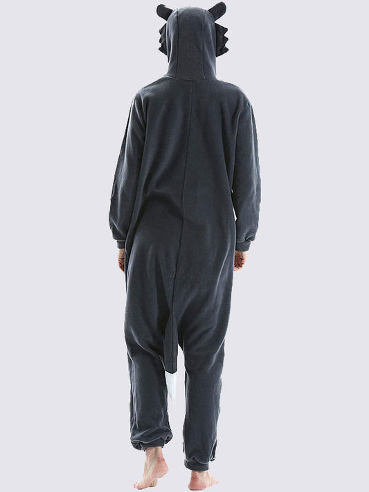 Combinaison Pyjama Pour Homme "Loup Gris" | Pyjama Shop