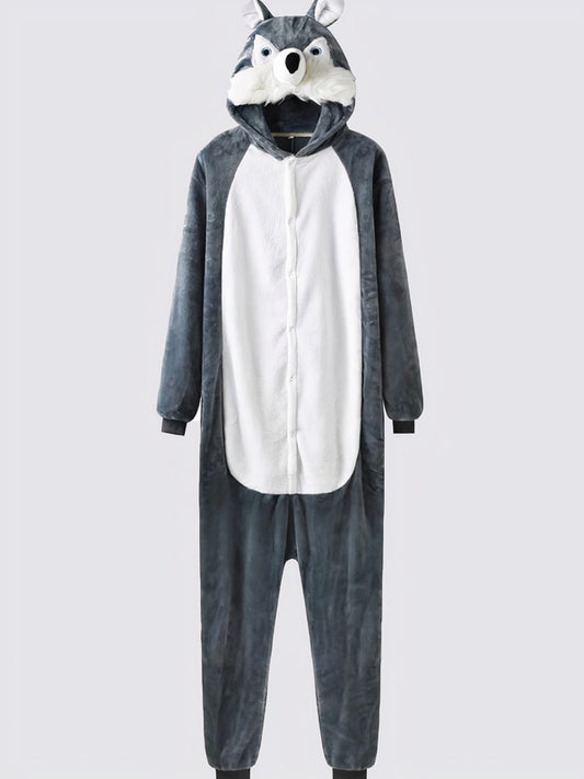Combinaison Pyjama Pour Homme "Loup" | Pyjama Shop