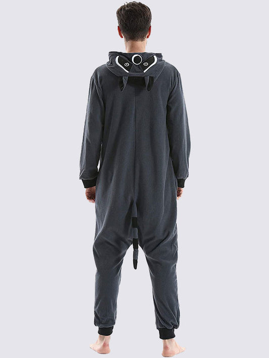 Combinaison Pyjama Pour Homme "Raton Laveur" | Pyjama Shop