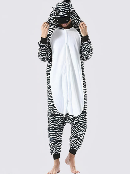 Combinaison Pyjama Pour Homme "Zèbre" | Pyjama Shop