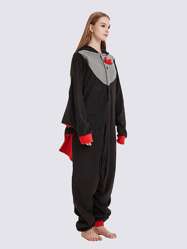 Grenouillère Pour Femme "Chauve Souris Rouge" | Pyjama Shop