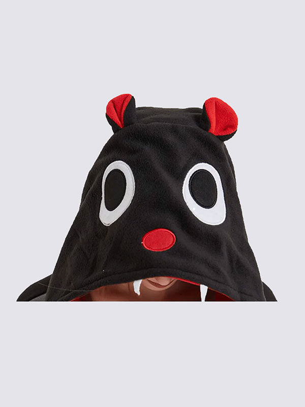Grenouillère Pour Femme "Chauve Souris Rouge" | Pyjama Shop