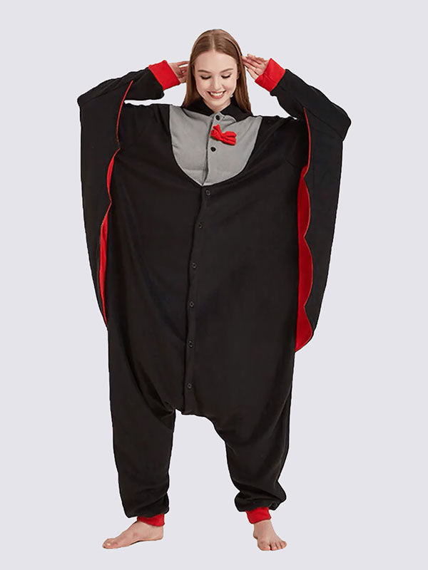 Grenouillère Pour Femme "Chauve Souris Rouge" | Pyjama Shop