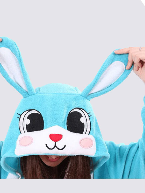 Grenouillère Pour Femme "Lapin Bleu" | Pyjama Shop