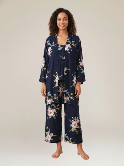 Joli Pyjama Pour Femme 3 Pièces "Aurore Boréale" | Pyjama Shop