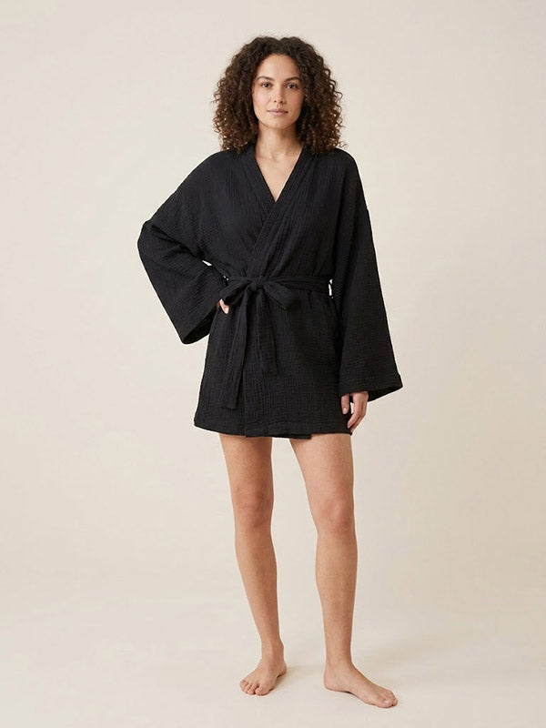Robe de Chambre Pour Femme Kimono "Refuge Douillet" | Pyjama Shop