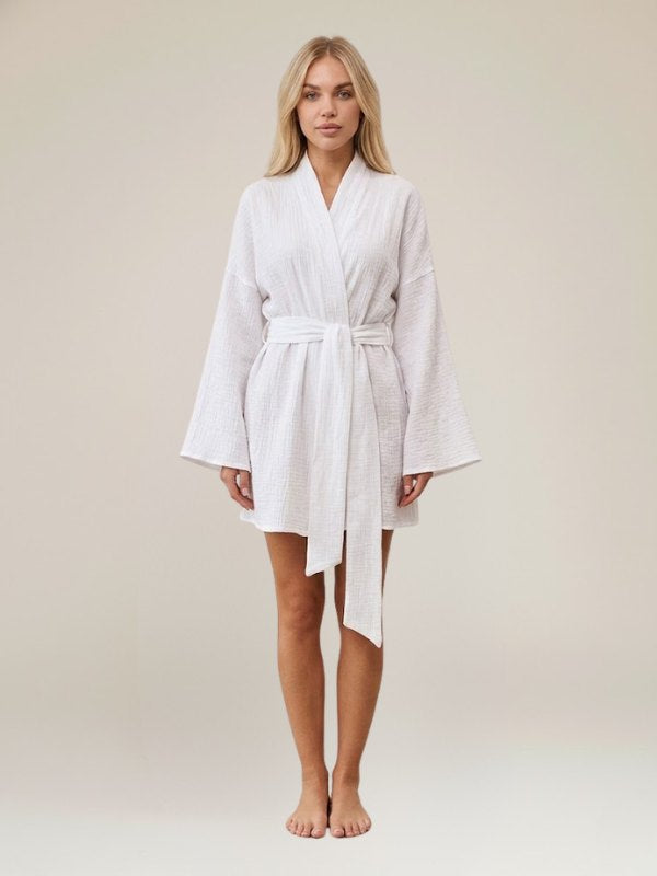 Kimono Robe de Chambre Pour Femme "Caresse du Matin" | Pyjama Shop