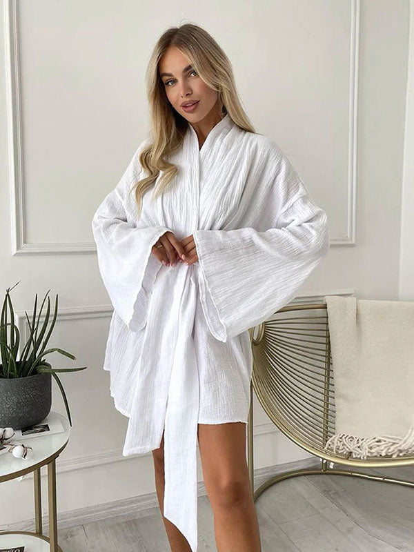 Kimono Robe de Chambre Pour Femme "Caresse du Matin" | Pyjama Shop