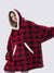 Plaid Poncho Femme | Pyjama Shop