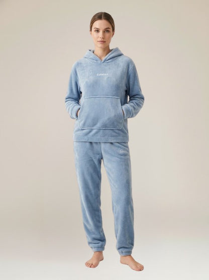 Pyjama Polaire à Capuche Pour Femme "Confort Polaire" | Pyjama Shop
