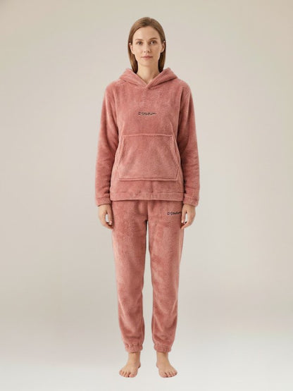 Pyjama Polaire à Capuche Pour Femme "Confort Polaire" | Pyjama Shop