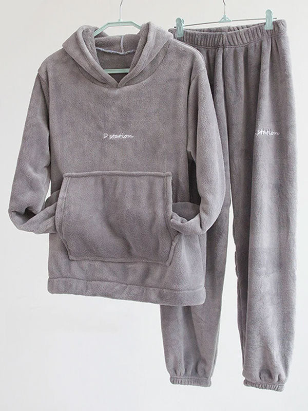 Pyjama Polaire à Capuche Pour Femme "Confort Polaire" | Pyjama Shop