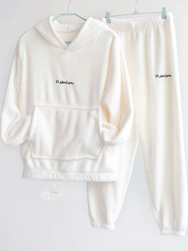 Pyjama Polaire à Capuche Pour Femme "Confort Polaire" | Pyjama Shop