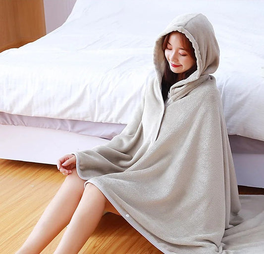 Poncho Plaid | Pyjama Shop