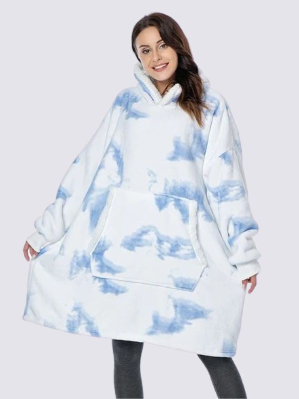 Poncho polaire femme pyjama
