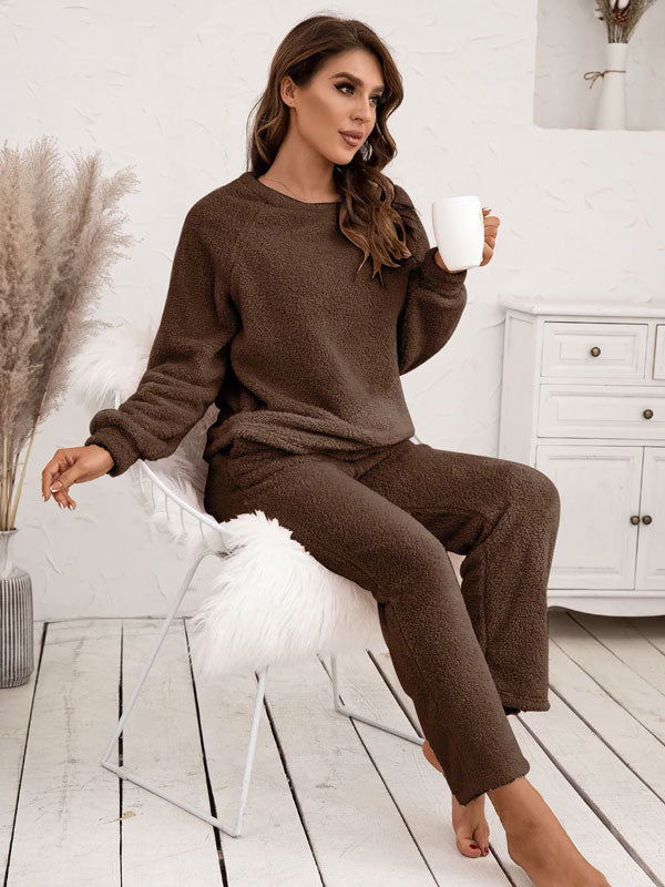 Pyjama d'Hiver Chaud en Flanelle Pour Femme "Eden Polaire" | Pyjama Shop