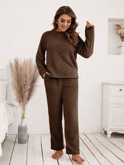 Pyjama d'Hiver Chaud en Flanelle Pour Femme "Eden Polaire" | Pyjama Shop