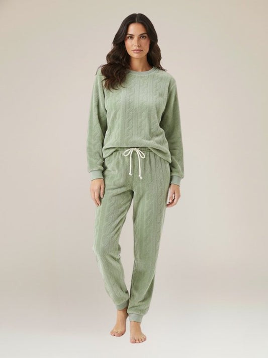 Pyjama Chaud Pour Femme En Flanelle "Cocon de Flanelle" | Pyjama Shop