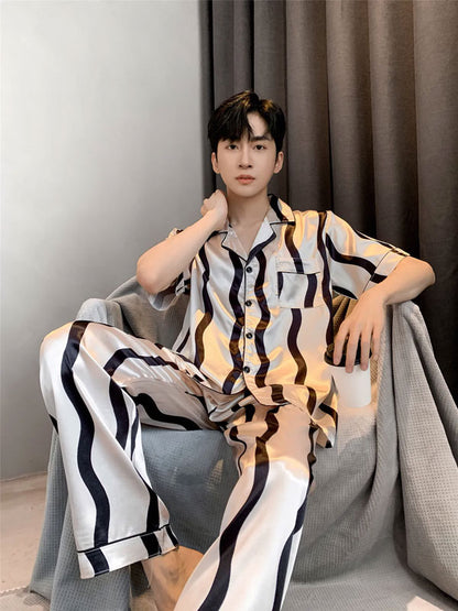Pyjama D'été Pour Homme "Évasion Nocturne" | Pyjama Shop