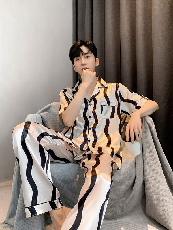 Pyjama D'été Pour Homme "Évasion Nocturne" | Pyjama Shop