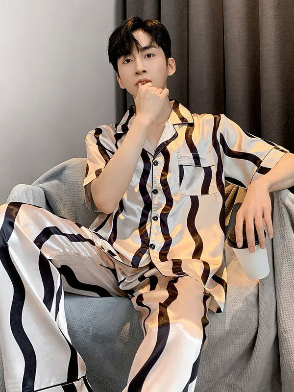 Pyjama D'été Pour Homme "Évasion Nocturne" | Pyjama Shop