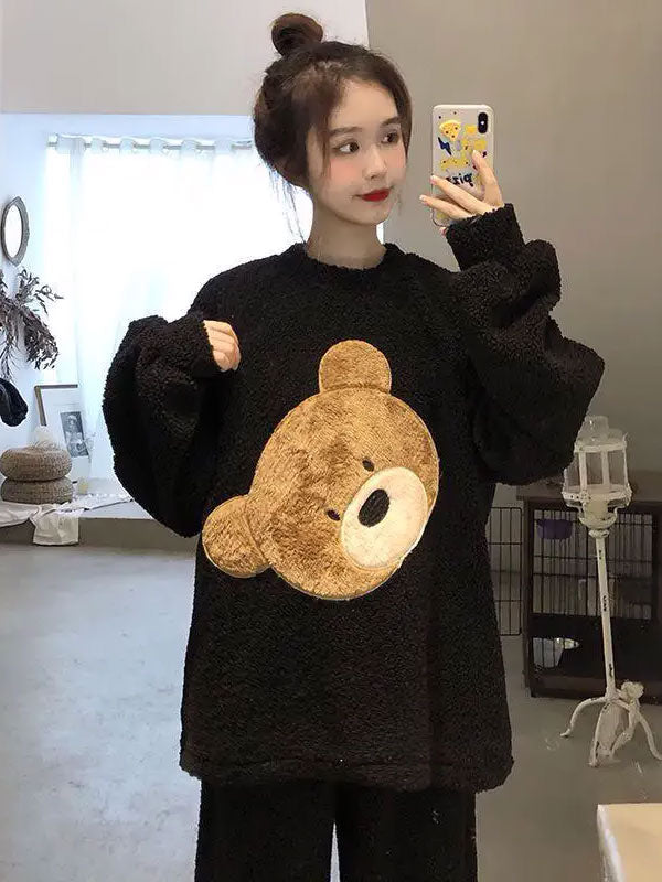 Pyjama Douillet Pour Femme "Ourson" | Pyjama Shop