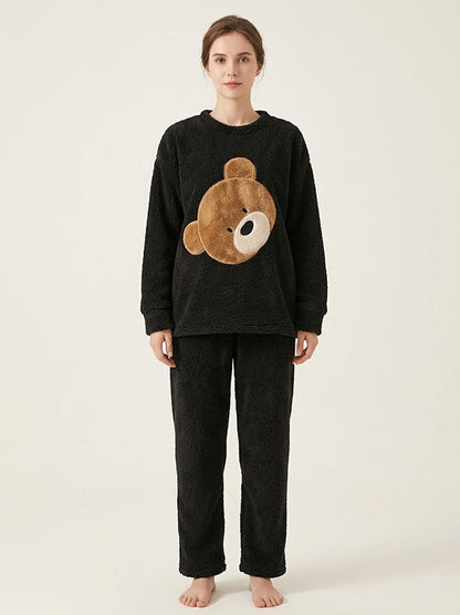 Pyjama Polaire Douillet Pour Femme "Ourson" | Pyjama Shop