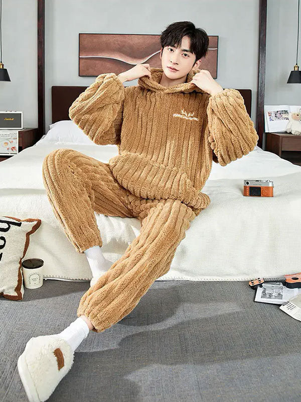 Pyjama En Polaire Pour Homme "Brise du Nord" | Pyjama Shop