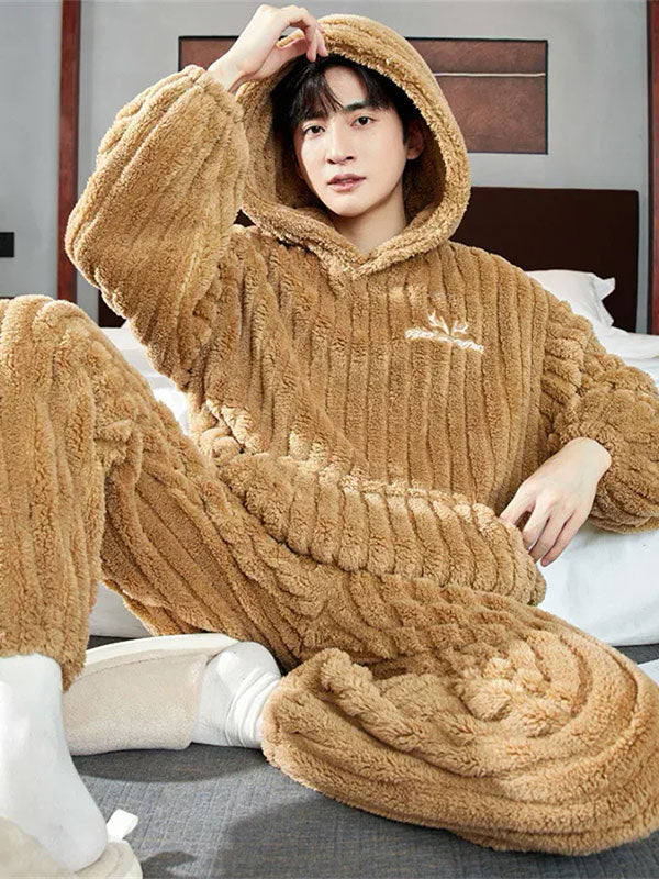 Pyjama En Polaire Pour Homme "Brise du Nord" | Pyjama Shop
